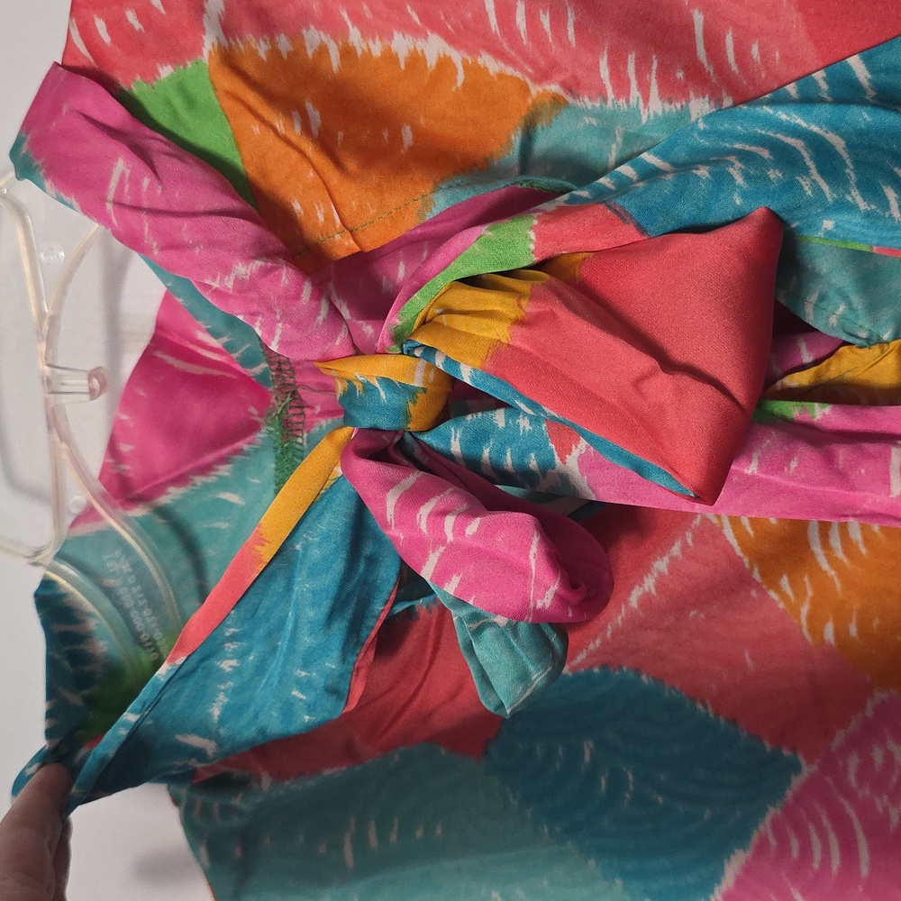 Entro Multicolor Abstract Top - image 3